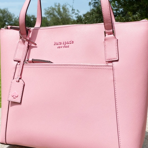 Kate spade large top zip tote pink - Picture 5 of 5